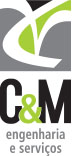 Logo C&M Engenharia e Serviços